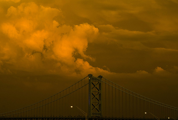Stormy Summer Sky Over Philadelphia